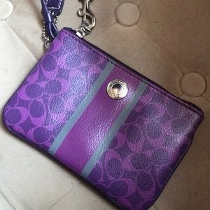 Coach wristlet
